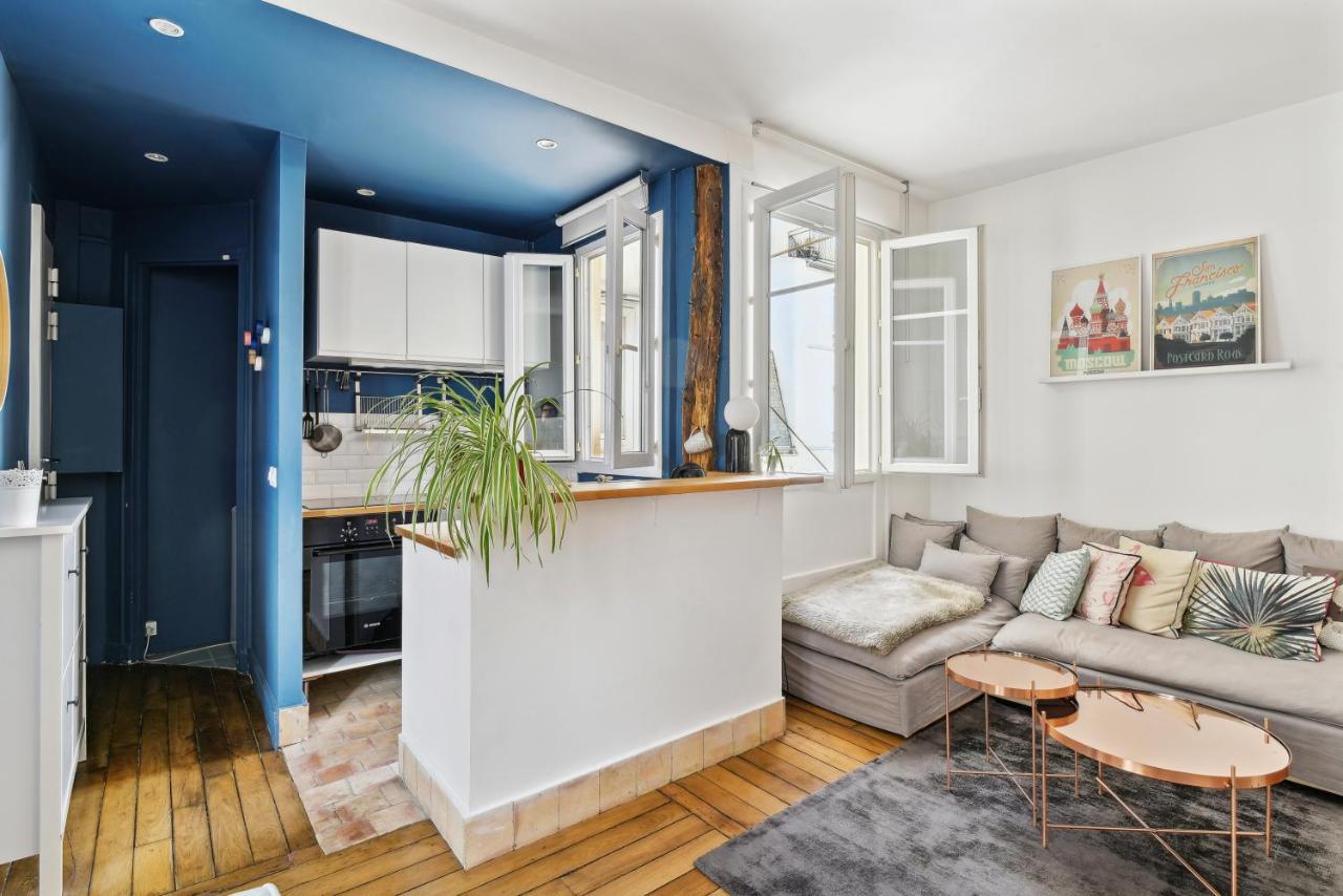 Charming Duplex In Privatestreet, Citycenter Paryż Zewnętrze zdjęcie